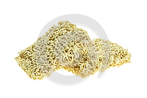 Close up instant noodle