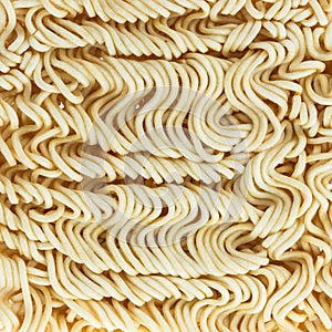 Close up instant noodle