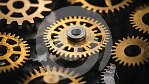 Intricate Gear Mechanism
