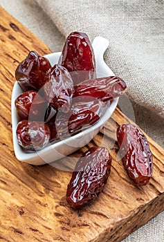 Close-up of juicy dates fruit.