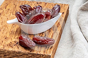 Close-up of juicy dates fruit.