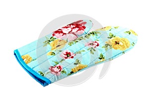 Close up of kitchen protective glove