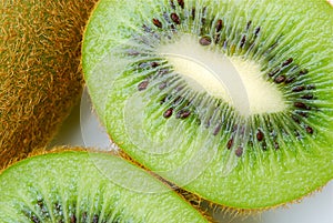 Close up of kiwi fruit