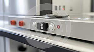Close up of a lab densitometer showing operational controls and settings in a modern laboratory setting photo
