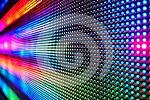 LED Panel Light Background Texture, Closeup