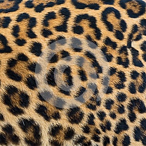 Leopard fur background.