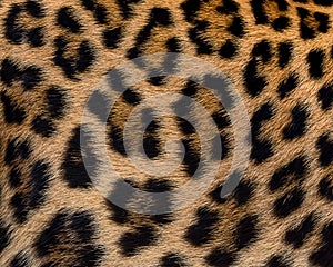 Leopard fur background.