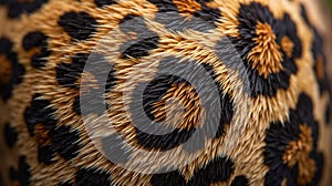 Leopard fur pattern texture background