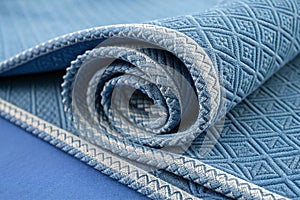 Macro texture fabric of large binding for sewing