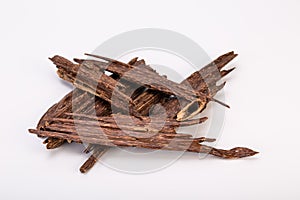 Close Up Macro Shot Of Sticks Of Agar Wood Or Agarwood