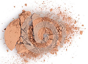 Close up of a make up powder