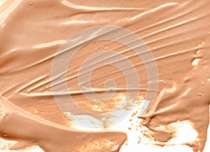 Close up of a make up powder on white background.