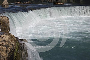 Close-up of the Manavgat waterfall