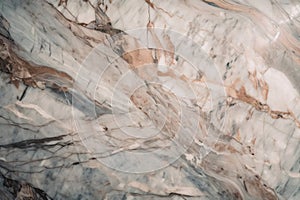 a close up of a marble surface with a brown and white pattern