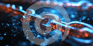 Blockchain Technology Concept