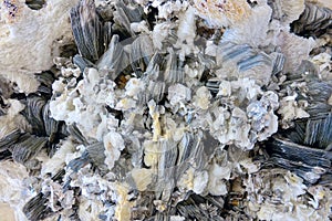 Mica, feldspar and monazite photo