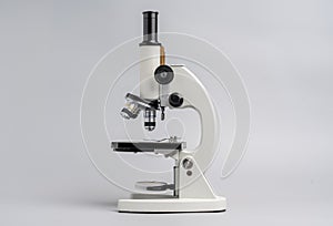 Close up of Microscope in a laboratory