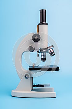 Close up of Microscope in a laboratory