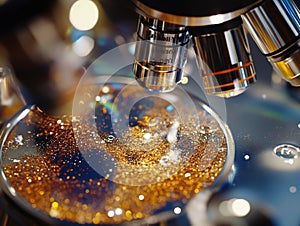 Microscope liquid sample