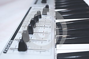 Close up MIDI Controller