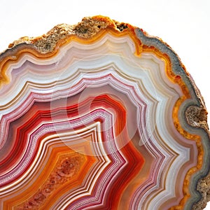 Close-up of mineral agate photo