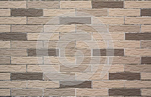 Close-up modern grey stone tile texture brick wall
