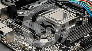 Motherboard CPU Socket, PC Computer Hardware Technology