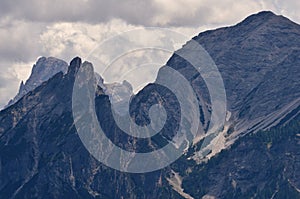 Close-up on the Monte delle Rondini