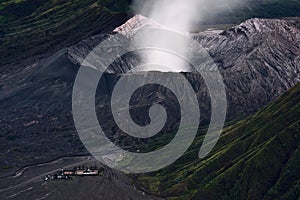 Close-up of MT.Bromo