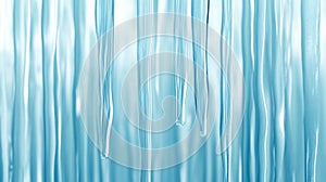 Close-Up of Multiple Icicles Hanging Downwards