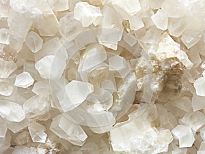 Close-Up of Natural Crystals Texture
