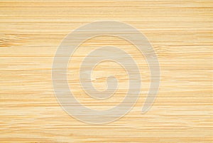 Close up of Natural light brown planks bamboo wood texture table background. Abstract surface rough pattern.