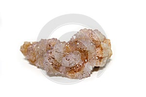 Close up of Natural Purple Quartz Crystal With Small Points