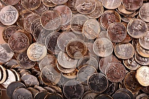Numismatic background of uncirculated varieties of Nickels photo