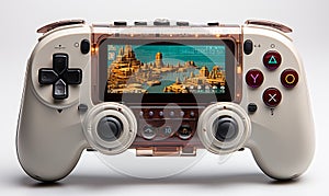 Close Up of Nintendo Wii Game Controller