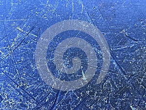 old blue plastic texture background