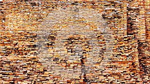 Old Brick wall texture background.