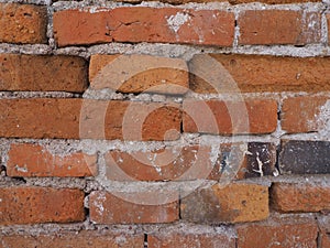 The old brickbat wall