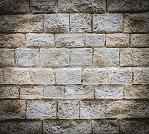 close up old wall bricks texture. Selective focus