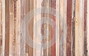 Old wood brown texture with vertical weathered patterns for grunge  background
