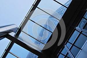Close-Up of One Canada Square Tower