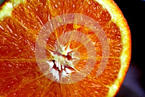 Close up of orange fruit