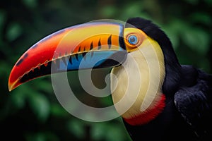 close up of outdoor toucan bird photo