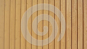 Close up overlap timber wooden fence
