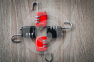 Close-up of a padlock