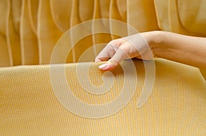 Close up of para rubber sheet photo