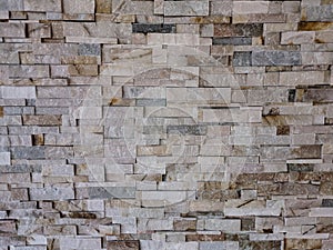Close up pattern Modern stone wall texture background