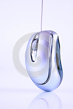 Close up of pc mouse