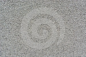 Close up pebbles texture on the wall photo