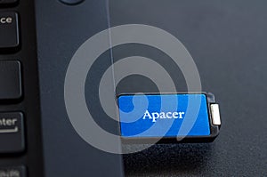 Close-up of a pen drive